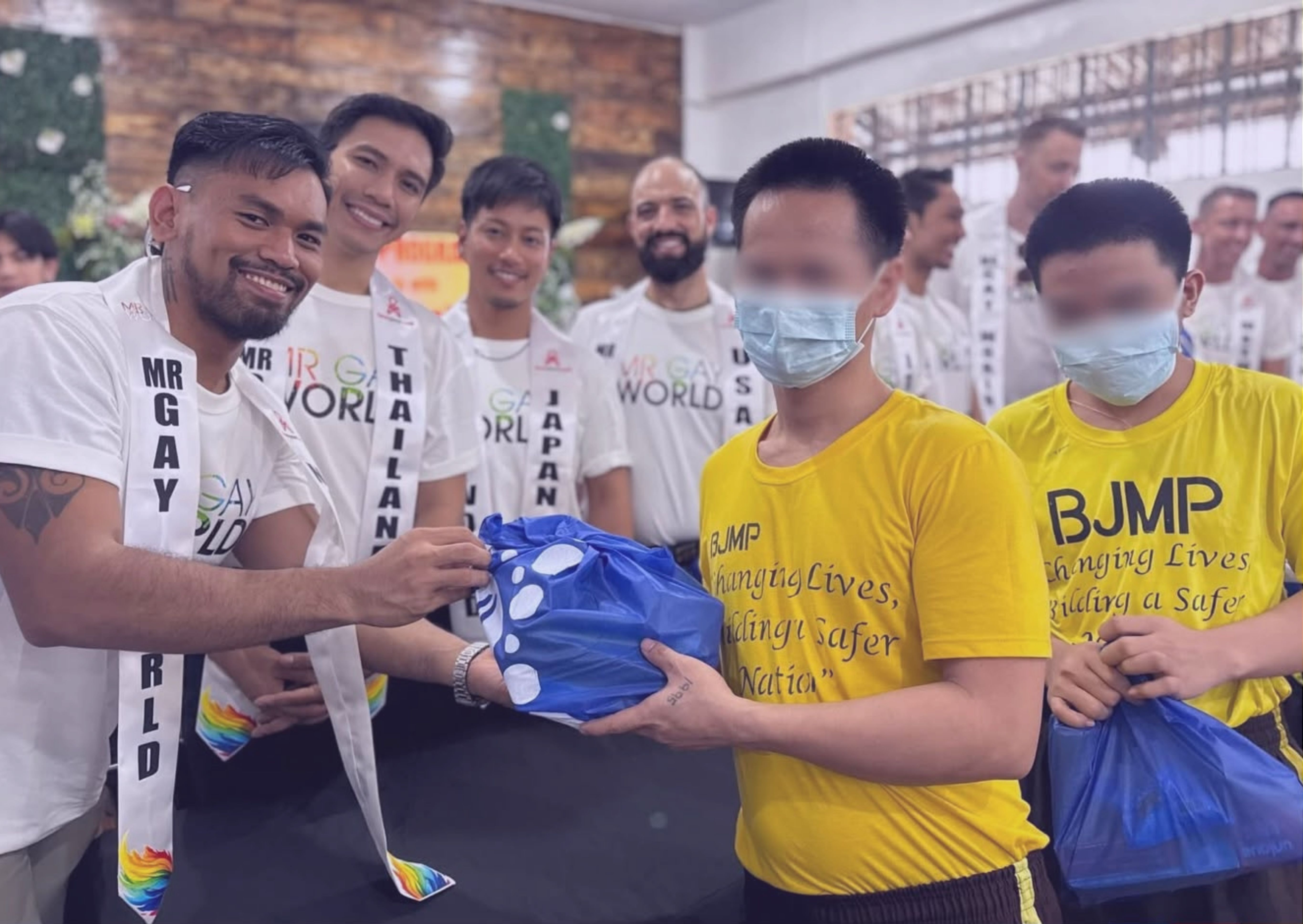 Mr. Gay World advocacy activity