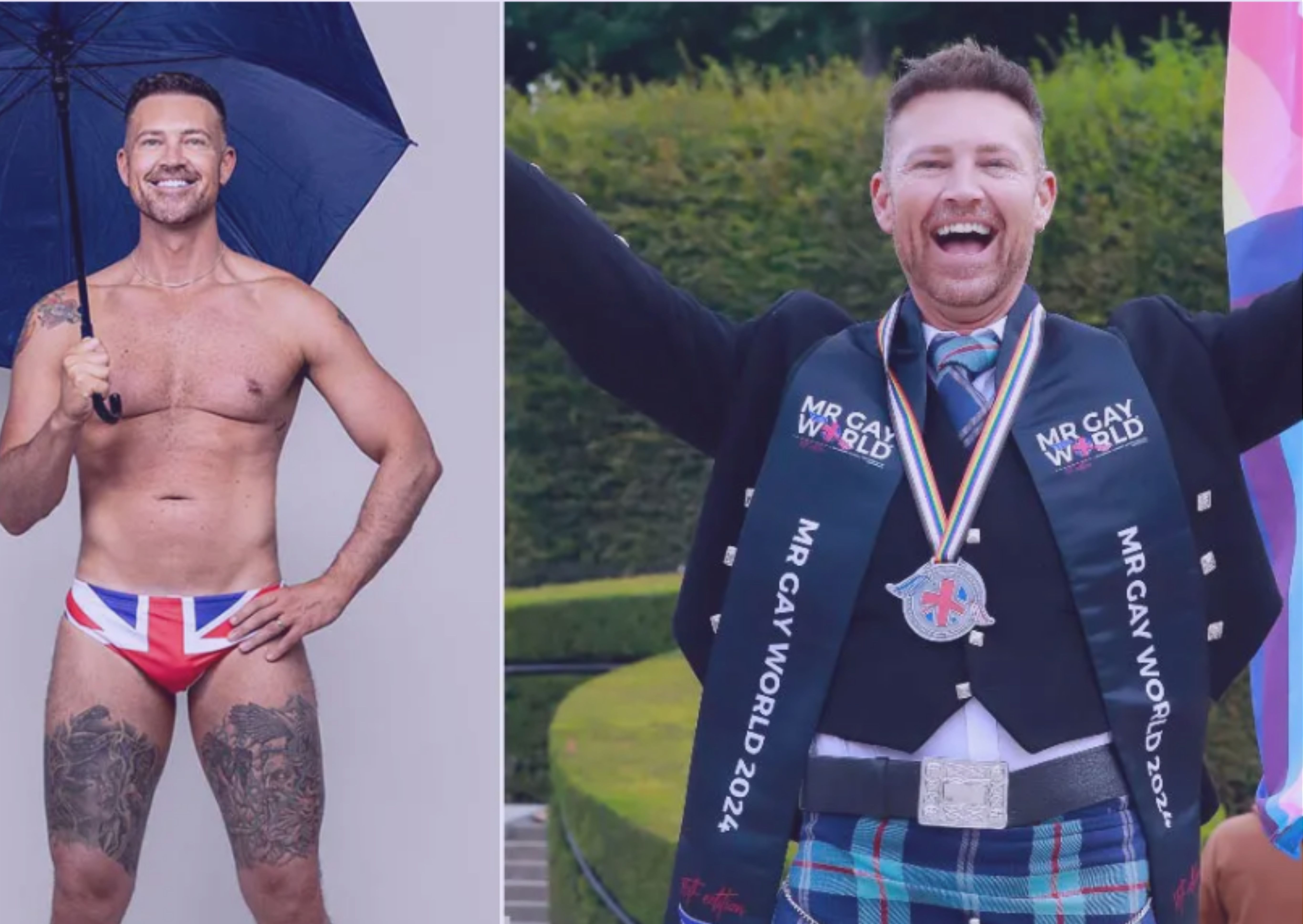 Confusion over the status of Mr. Gay World contest